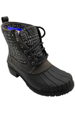 Kamik Women's Sienna Mid Insulated Waterproof Pac Boots Charcoal - Medium